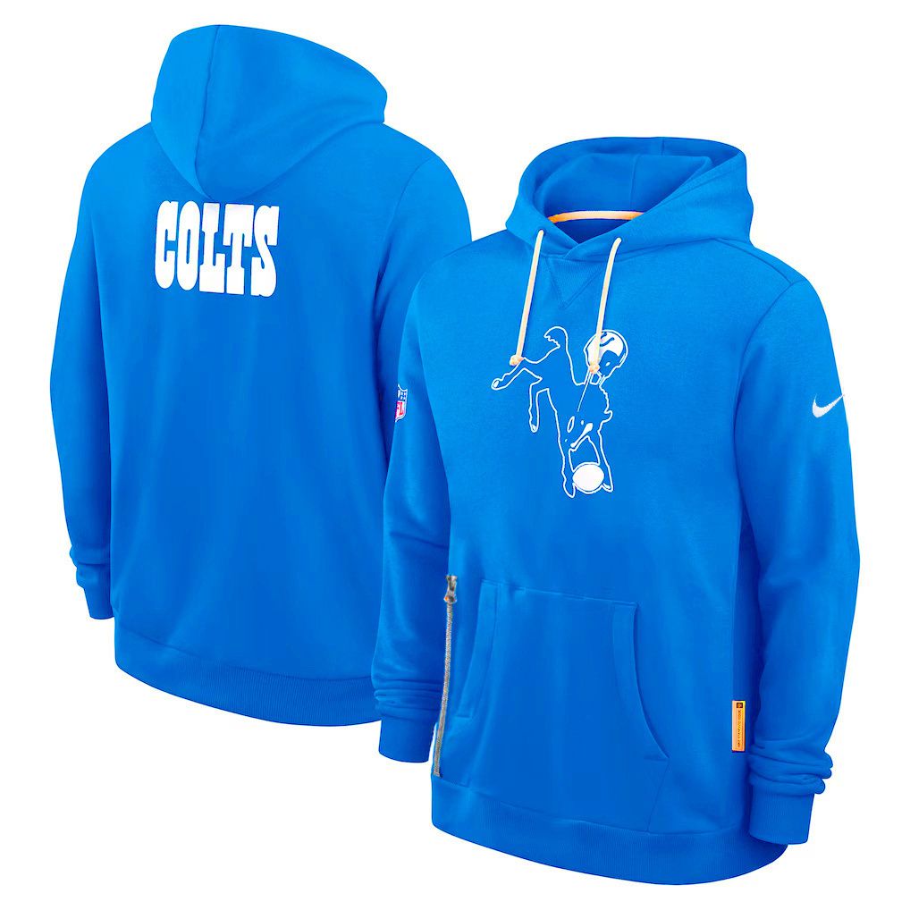 Men 2026 NFL Indianapolis Colts hoodie blue 01->minnesota vikings->NFL Jersey